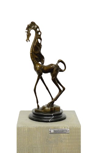 Kunst & Ambiente Abstract Animal Sculpture - Bronze Horse - Homage To Salvador Dali - Signed #TOP22