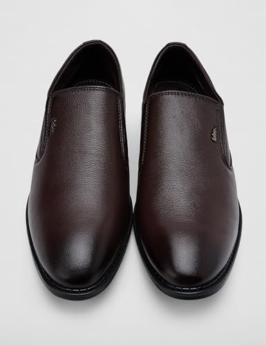 Image of Lee Cooper LC1474E2R Men's Lightweight Leather Shoes | Comfortable, Stylish Slip-On Formal Footwear for Office, Business
