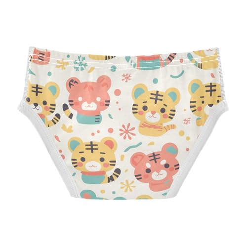 KLL Jumping Tigers and Snowflakes Toddler Boys Comfort Underwear Cute Undies2