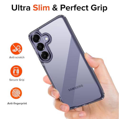 ivoler 3-in-1 Case for Samsung Galaxy S26 5G 6.3 inch, Purple by ivoler - Image 8