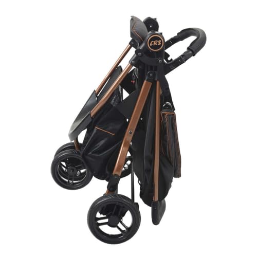 Carrinho de Bebê CR3 Gray Cobre com Bebê Conforto e Base