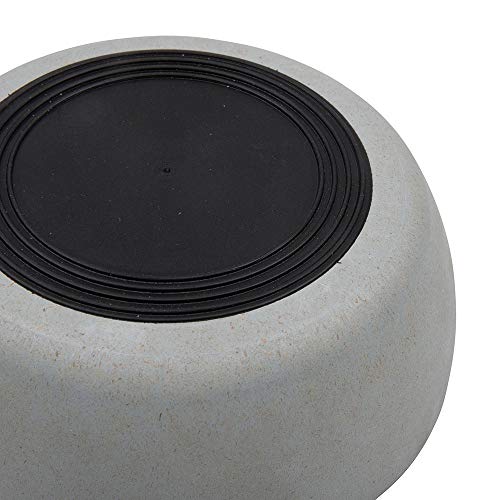 District 70 - Bamboo Hundenapf - Eisblau - Medium: 17, 5 x 17, 5 x 5, 8 cm (1.000 ml)