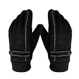 sporthandschuhe herren test 🏍️【Rutschfest und Sicher】 Die Handflächen- und Fingerteile des Handschuhs sind mit einem tropffesten, rutschfesten Design ausgestattet, das die Reibung weiter erhöht, verschleißfest und rutschfest ist und zuverlässige Stabilität für den Sport bietet. Geeignet für Outdoor-Aktivitäten im Winter wie Reiten, Skifahren, Klettern, Laufen, Wandern, Fahren, Schießen usw.