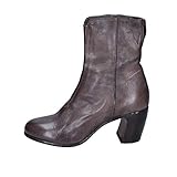  MOMA Stiefeletten Damen Leder grau 37 EU