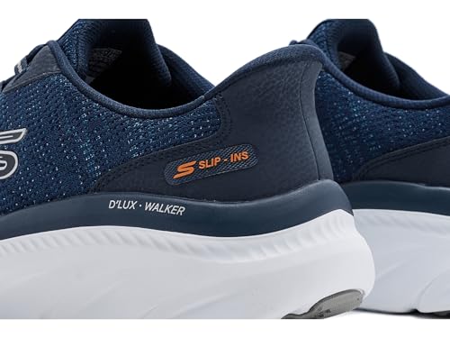 Skechers Men's D'Lux Walker 3.0 Drevven Hands Free Slip-in Sneaker,Navy,7.5 Extra Wide by Skechers - Used condition - Image 6