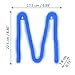 Light Up Letters for Wall Decor, Neon Letter Lights Alphabet Words Signs Xmas Lamp for Teen Girls Bedroom Decor -blue Letter M