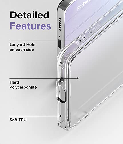 Image of Ringke PC Fusion Matte Compatible With Xiaomi Redmi Note 12 Pro 4G /Redmi Note 11 Pro /11 Pro 5G /11 Pro Plus 5G /11E Pro Case Cover Anti Fingerprint Hard Back Bumper Scratch Resistant-Matte Clear | Oil & Dirt Resistant, Anti-Fingerprint Technology Prevents Oily Smudges, Frosted Coating Feels Velvety Soft