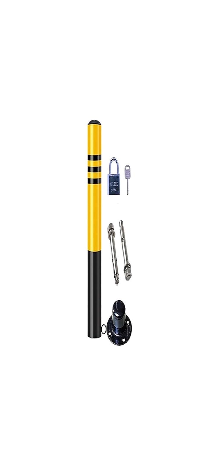 Palo Acciaio Sicurezza Parcheggio Barriera(600mmx76mm)