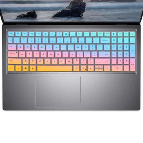 Protector de teclado de silicona para laptop Dell Inspiron y Vostro miniatura 5