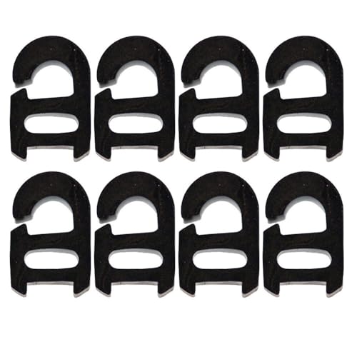 Lot de 8 pieds anti-rayures en caoutchouc pour grille de cuisson Bloomberg Beko