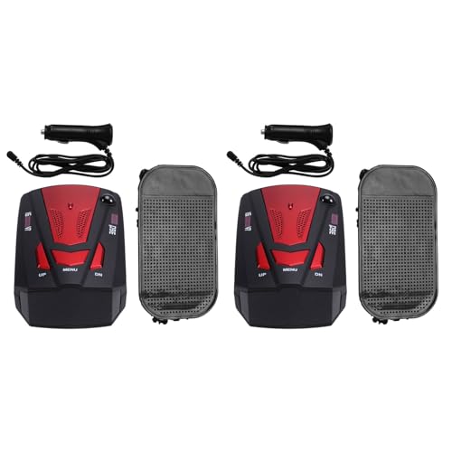 Rastapulz 2 rilevatori radar per auto, modalità autostrada automatica a 360 gradi, indicazione vocale, guida per auto