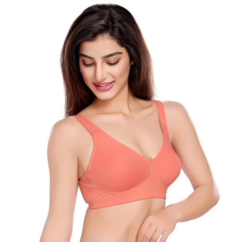 Image of juliet Women's Non Padded Solid Minimizer Bra Grey Rose