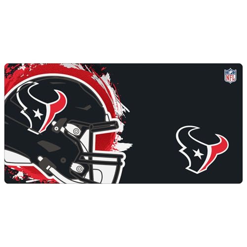 Tapis de souris grand format NFL Houston Texans à surface fluide pour bureau de jeu