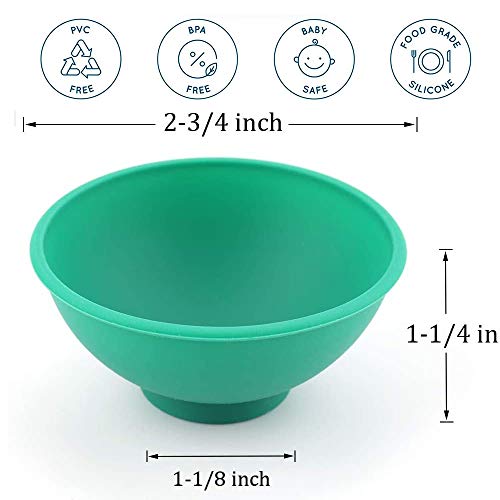 Gbstore 4 Pcs Silicone Mixing Bowl Prep And Serve Bowls For Mixing Facial Mask Or Holding Ingredient thumb #5