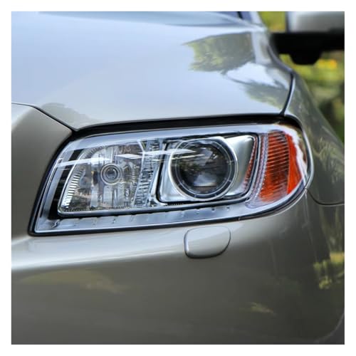 Cache phare en verre transparent pour berline Volvo S80