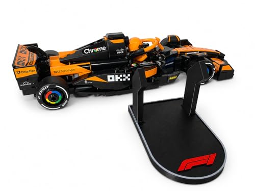 Image of 2 Pack | F1 Speed Champions Display Stand for Formula Racing Models | Model Display Stand | Formula Display Base for Collectors | Durable Bioplastic