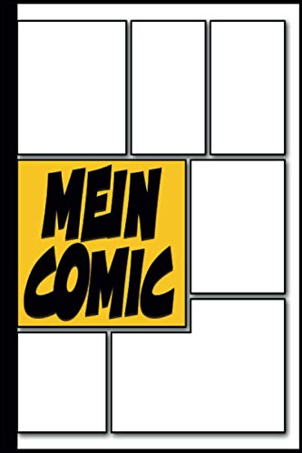 Mein Comic Vorlagen für Erwachsene, Teenager, Kinder 10 Jahre: Blanko Comic A5, Buch, Heft, Kreiere Deinen Eigenen Comic Selber Zeichnen Comics für Jugendliche (Artist Geshenk)