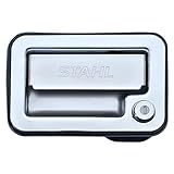 Stahl - 163962-SS-001 - Key Code 001 - Replacement Stainless Steel 2-Point Locking Tailgate Latch...