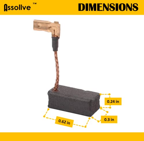 Cepillos de carbón N097696 para solucionar fallos en DWE4100 5