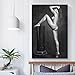 Black and White Sexy Aesthetic Poster Sexy Woman Poster Naked Posters Beautiful Butt Poster Canvas Painting Wall Art Poster for Bedroom Living Room Decor. (24×36inch-No Framed)