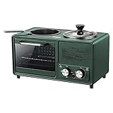 Breakfast Helper Breakfast Sandwich Maker ctiona Tostadora doméstica Horno pequeño Leche Caliente Estación de Desayuno 3 en 1 Artefacto de Desayuno Hornear Huevos hervidos Huevos fritos Barbacoa Pizz