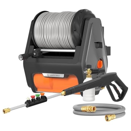 Giraffe Tools Wall Mounted Pressure Washer