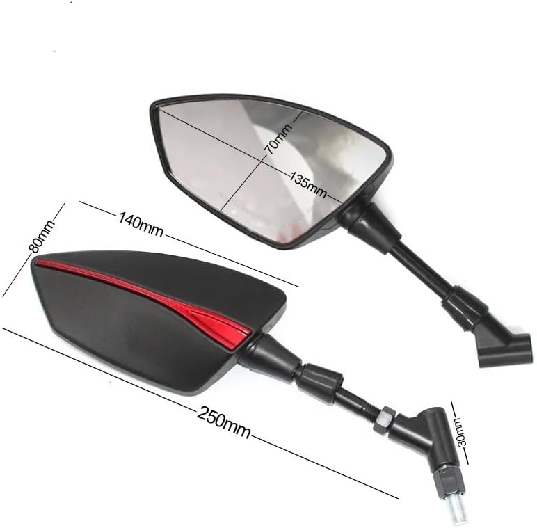 鏡台。 バイク ウインカーミラー ミラー アメリカン バイクアクセサリー 1ペア