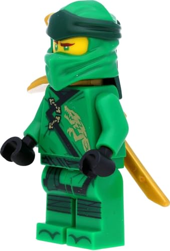 Ninjago - Mini personaggio Lloyd (Legacy) con armatura a spalla e spade - Lego - Immagine 2