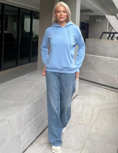 Image of Zeagoo Hoodies for Women Half Zip Up Oversized Sweatshirt Fall Clothes 2026