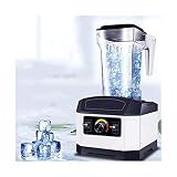 Mzdws Licuadora de encimera con base de 1800 vatios y tecnología de trituración total for batidos, hielo y frutas...