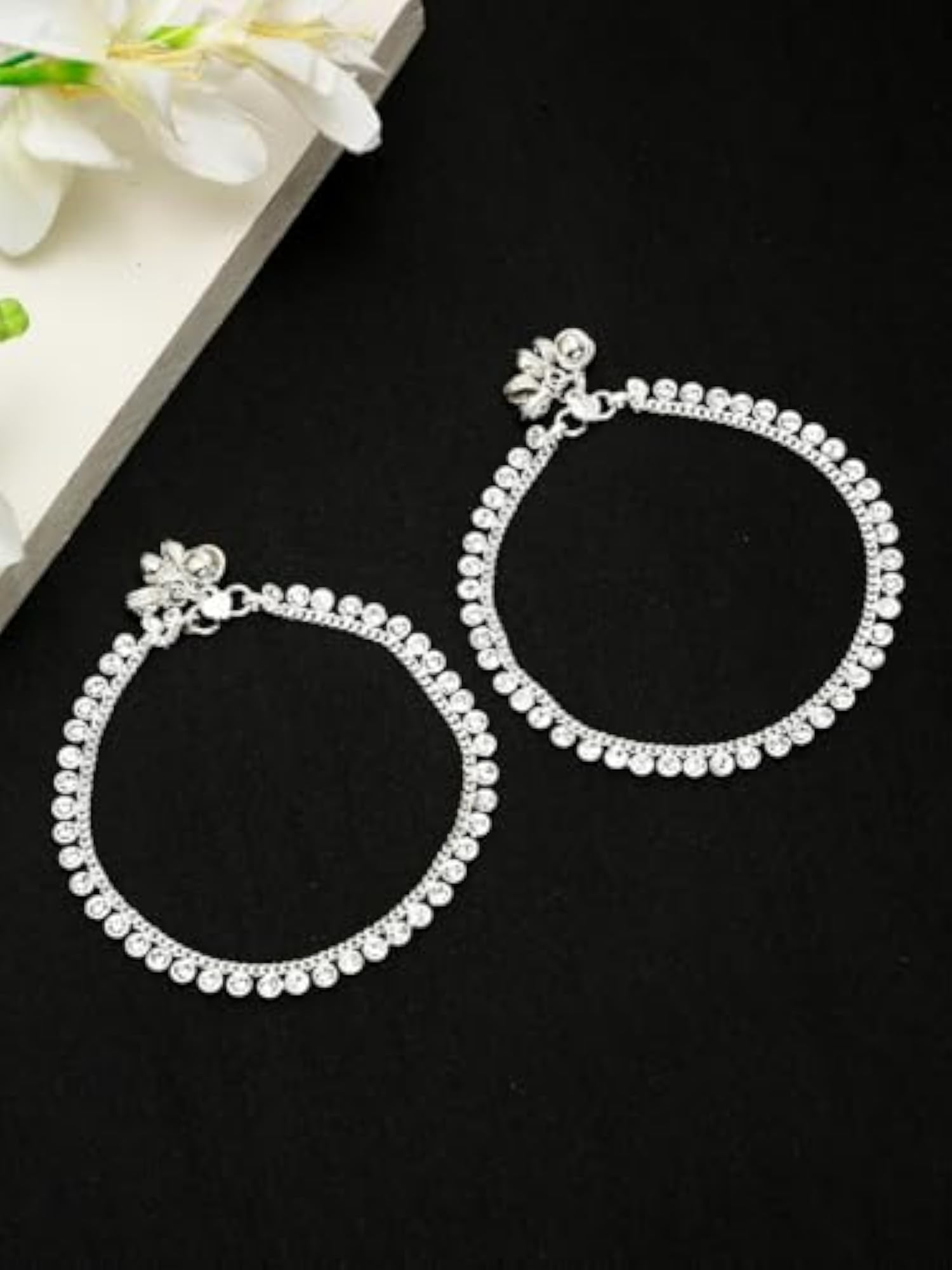 Stylish German Plated Anklets, Elegant Gift