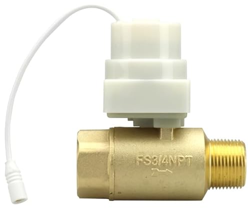 FloodStop Water Heater Motorized Ball Valve 3/4