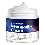 ISUNRISE Neuropathy Nerve Relief Cream - Maximum Strength Soothing for Feet, Hands, Legs, Toes, Back Discomfort - Fast Absorbing Gel Moisturizing Cream, Non-Greasy - 4.23 oz