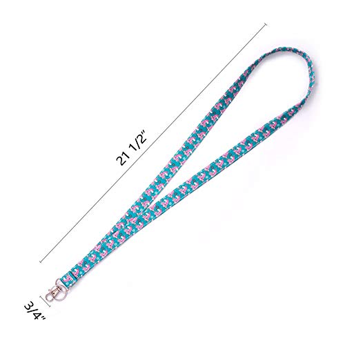 Unicorn Lanyard Id Holder Cotton Fabric Preschool Lanyard Teacher Gift Coworker Gift For Her Boss (Unicorn) #TOP1
