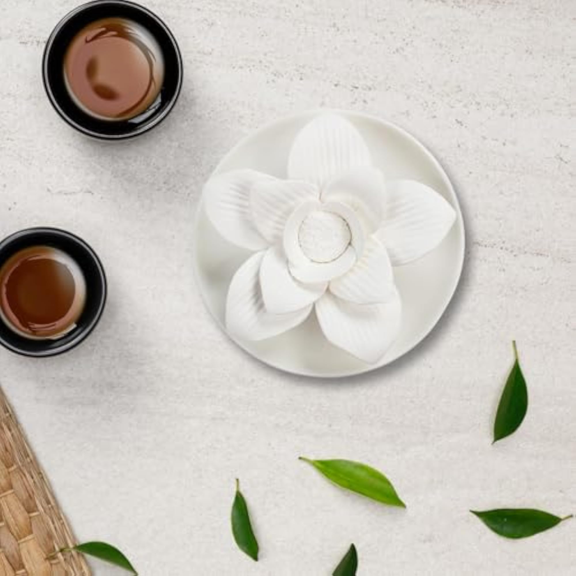 Flower Aroma Diffuser Car Housewarming Essential Oil Passive Diffuser