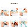 SACATR Bow Maker for Ribbon for Wreaths, Wooden Ribbon Bow Maker Tool for Christmas Bows, Hair Bows, Creating Gift Bows, Party Decorations, Corsages, Various Crafts(with Instructions) #3