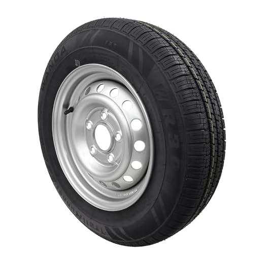 Komplett hjul 155/80R13 84N 112 x 5, 5 hål!!155 R 13 personbil släpvagn 4,5 Jx13 däck släpvagn hjul