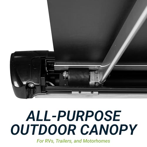 Velarium 9' RV Boxed Vinyl Canopy, Blue Fade – Heavy-Duty 13.5oz 3-Ply Material, Cold & Crack-Resistant RV Awning, All-Purpose Outdoor Canopy for RVs, Trailers, and Motorhomes (Fabric Size 8' 2") by Velarium Awnings - Image 4