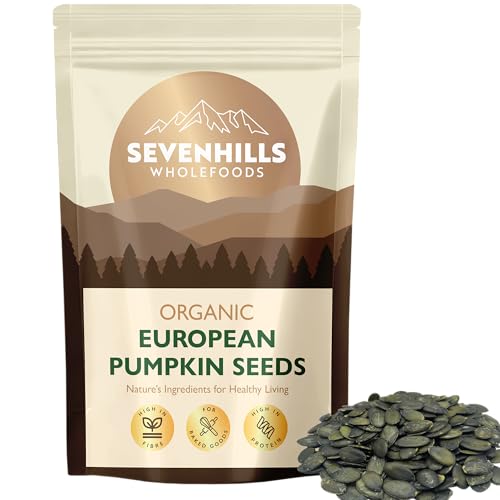 Sevenhills Wholefoods Organic European Pumpkin Seeds 900g from Austria