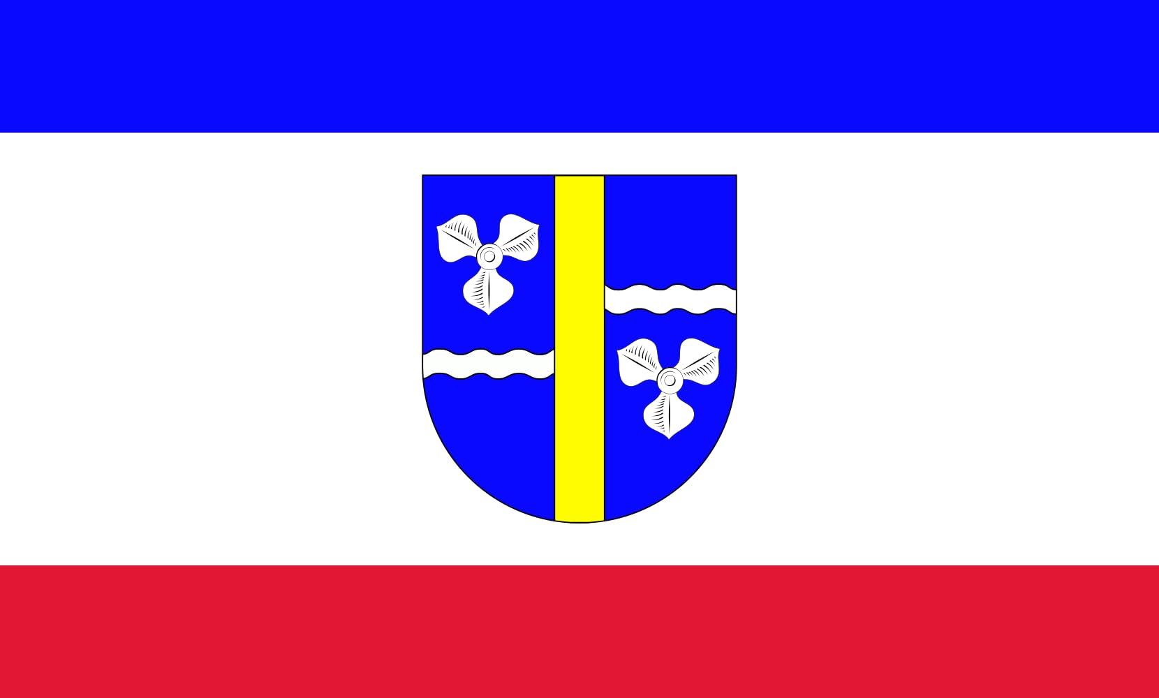 Drapeau paysage Achterwehr 1.35m² pour sublimer votre jardin et vos événements