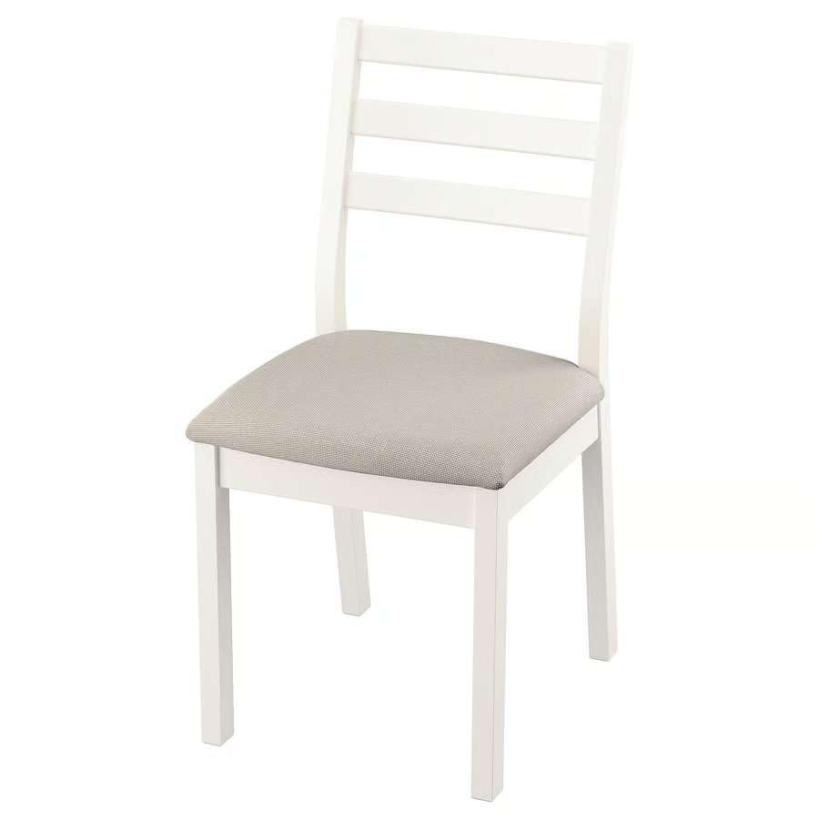 TONSTAD Chair – ikea Modern Dining & Kitchen Chair With Padded Seating Stylish Home Furniture for Living Room Bedroom Office Everyday Seating (Off-white/Fridtuna light beige)