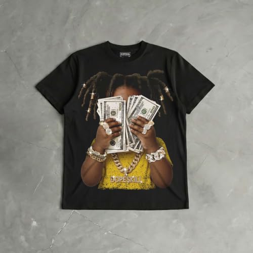 Image of DopeSkill Graphic Tee Streetwear Hip Hop Hypebeast Street Style Unisex T-Shirt Sneaker Colour Matching Shirts Swag Y2K Style