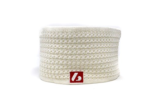 Bandeau ski de fond M4 blanc pour rester au chaud durant l'effort