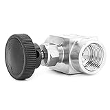 Straight Needle Valve Stainless Steel BSPP Female Thread for Transmission Of Water, Gas, Oil, Fuel And Other Media(1/2") - Image 9