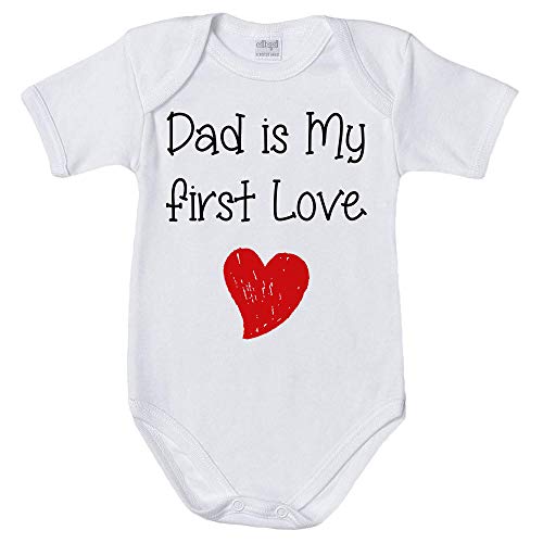 Fupies Body neonato dad is my frist love, 3 Mesi, Manica lunga