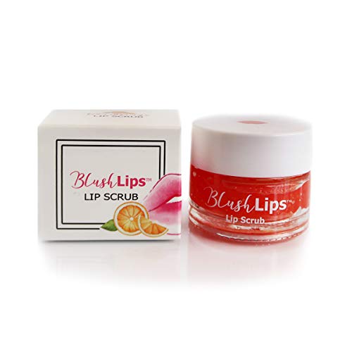 Blushlips Lip Care Exfoliating Scrub And Lip Moisturizer For Chapped Lips Treatment, Lip Repair For Soft Lips Made For Dry Lips (Cruelty-Free, Paraben-Free, Vegan) (Vita Orange) #TOP24