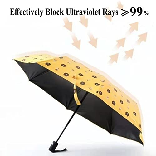 Image of KEKEMI 3 Fold Automatic Sun & Rain Umbrella for Men & Women (Pack of 1)