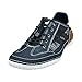 Produktbild bugatti man Herren Low-Top Sneaker, Männer Sneaker, Wechselfußbett,maennlich,Men's,Halbschuhe,straßenschuhe,Freizeit,Dark Blue (4100),43 EU/EU UK