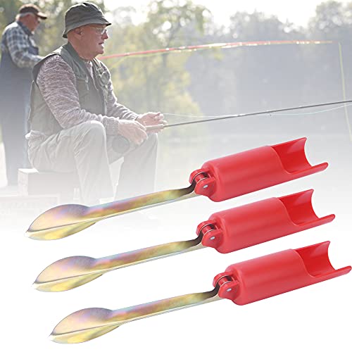 Alomejor TILES DE PISSION ROUGE REDable, 4PCCS Ensemble, Adaptées aux Poissons DE Mer et Rivière Adaptés (32 * 4.5 * 4.5cm)