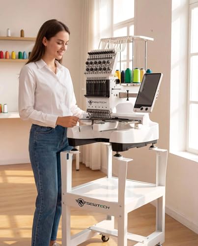 Embroidery machine computerized